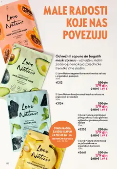 Oriflame katalog Maj 2026 - pregled Oriflame kataloga - važi od 13.05.2026 | Strana: 152 | Proizvode: Maska za kosu, Maska, Piling, Sapun