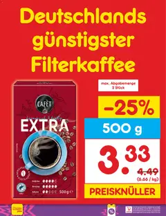 Netto Marken-Discount Deutschlands günstigster Filterkaffee ab 17.09.2026 gültig