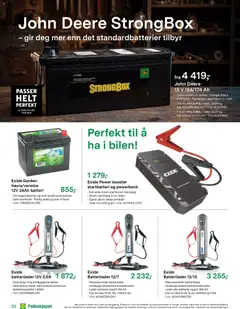 Forhåndsvisning av Felleskjøpet Deler&Tilbehør 2026 gyldig fra 22.04.2026 | Side: 28 | Produkter: Powerbank, Kabel, Суміш дитяча, Batteri