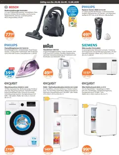 V-Markt Angebote ab 06.08.2026 gültig | Seite: 17 | Produkte: Bosch, Staubsauger, Rasierer, Handmixer
