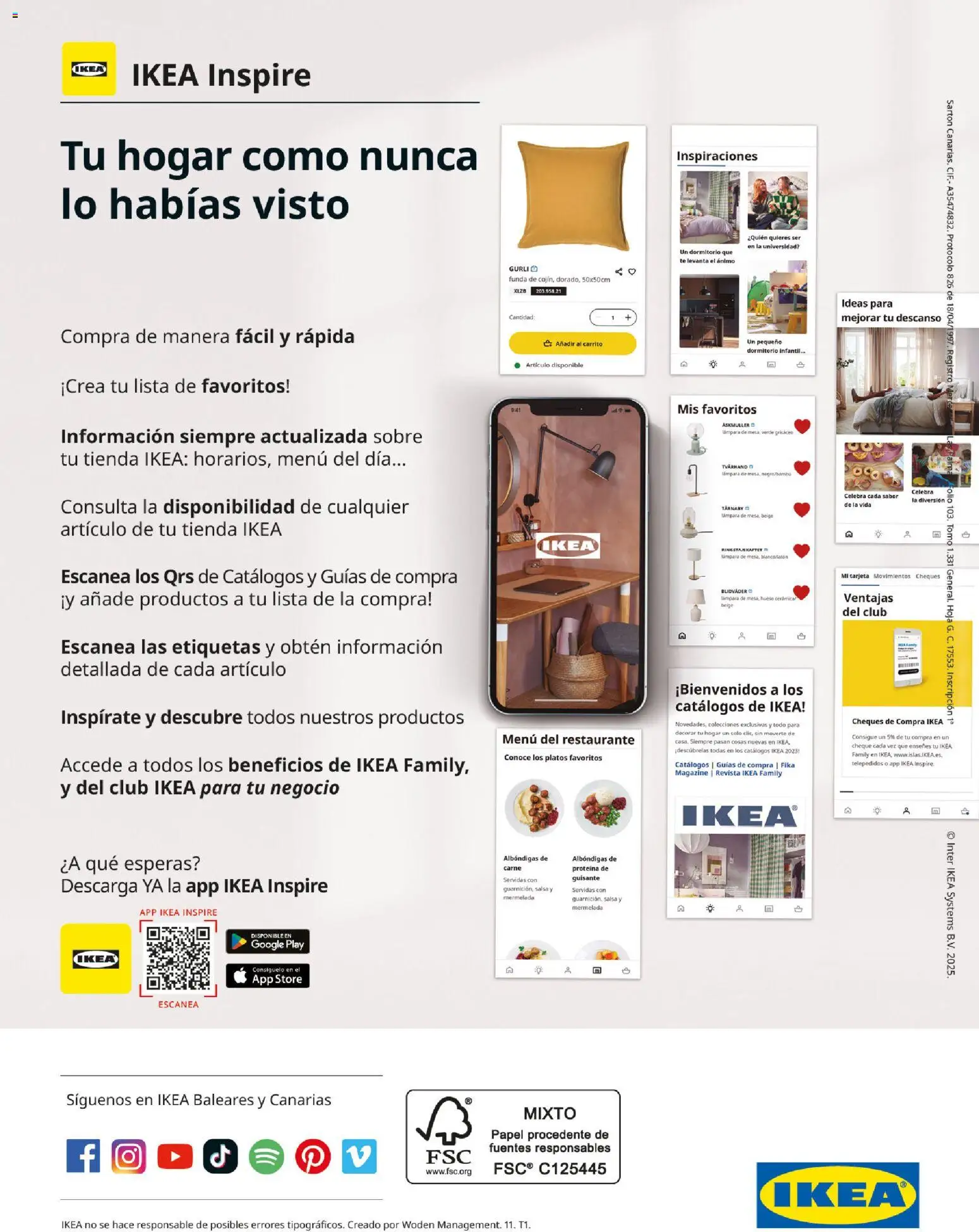 Catálogo IKEA Muebles de exterior │ válido desde el 17/12/2025 | Página: 48 | Productos: Proteína, Mermelada, Té, Funda