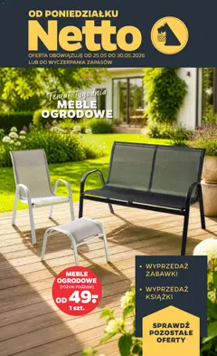 Pogląd oferty "Netto gazetka od poniedziałku NonFood" - ważna od 25.05.2026