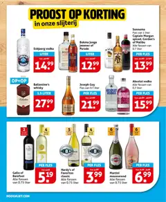 Hoogvliet folder - Voorbeeld van een folder van Hoogvliet, geldig van 17.06.2026 | Pagina: 22 | Producten: Fles, Whisky, Slijterij