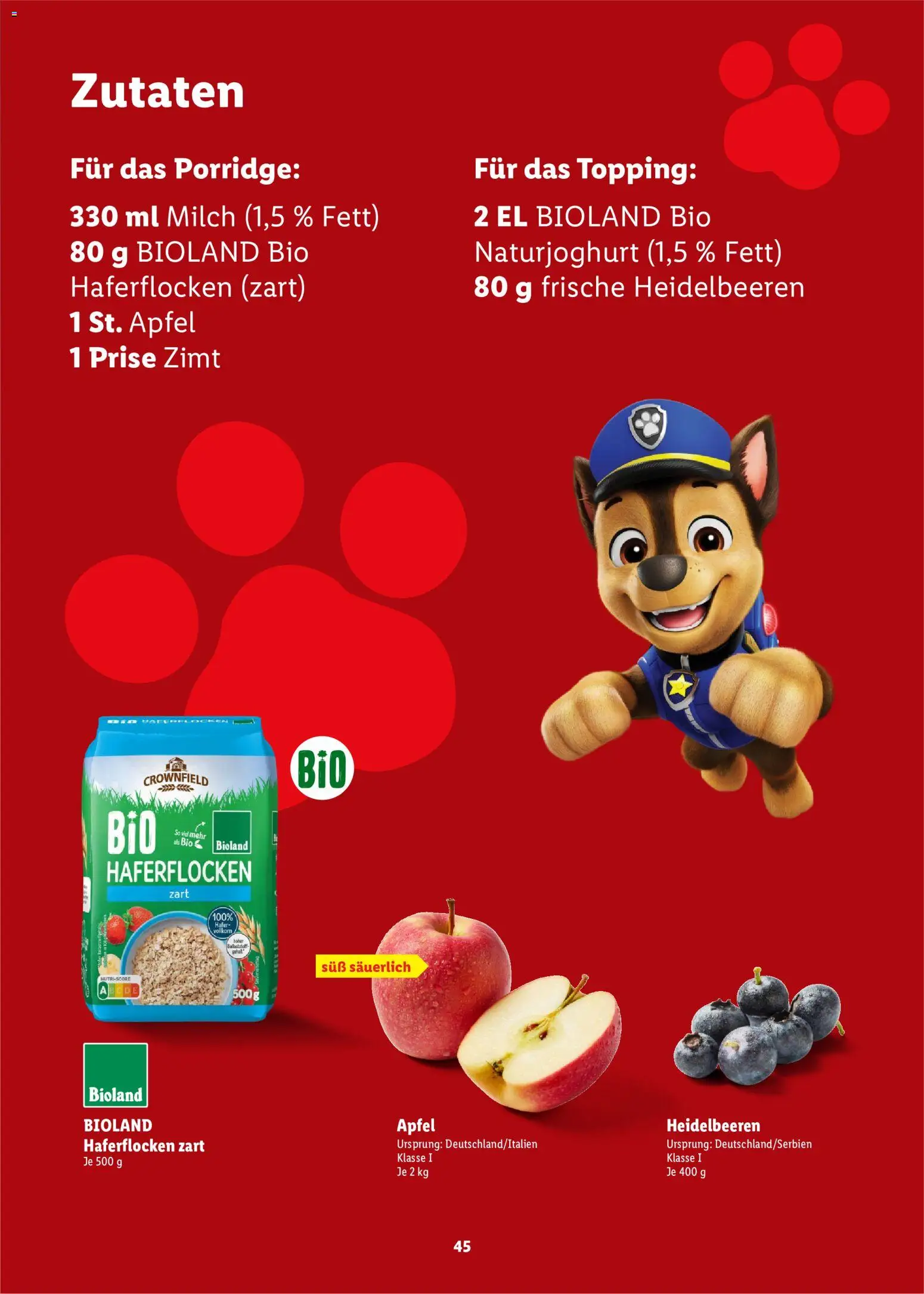 Lidl Německo leták - Paw Patrol od 20.07.2026 | Strana: 45