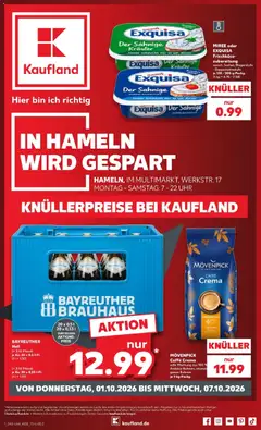 Kaufland Prospekt Hameln ab 01.10.2026 gültig