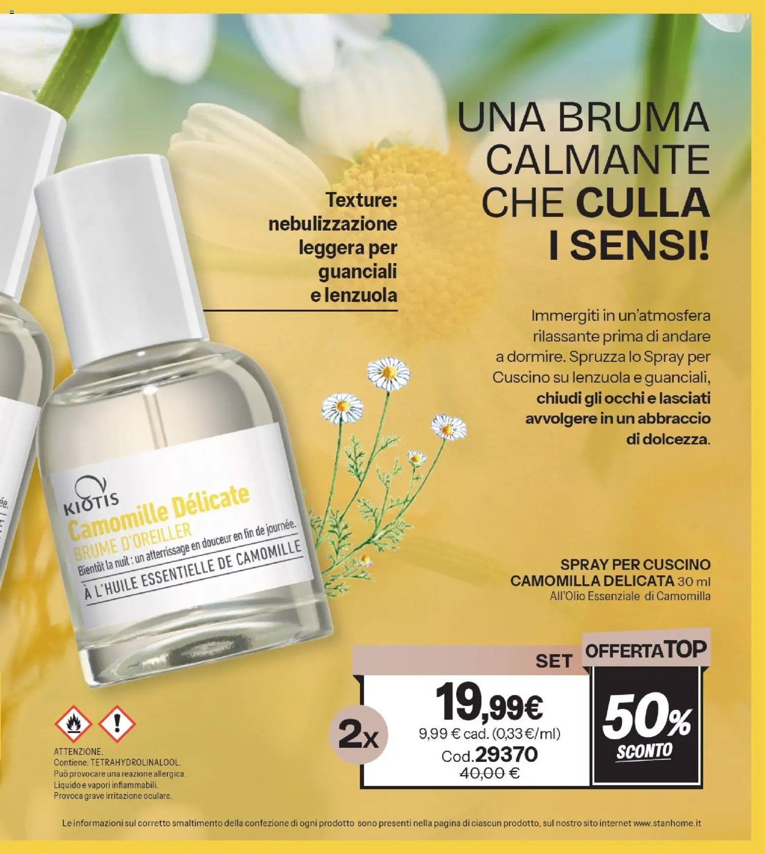 Volantino Stanhome del 20/10/2026 | Pagina: 83 | Prodotti: Olio, Lenzuola