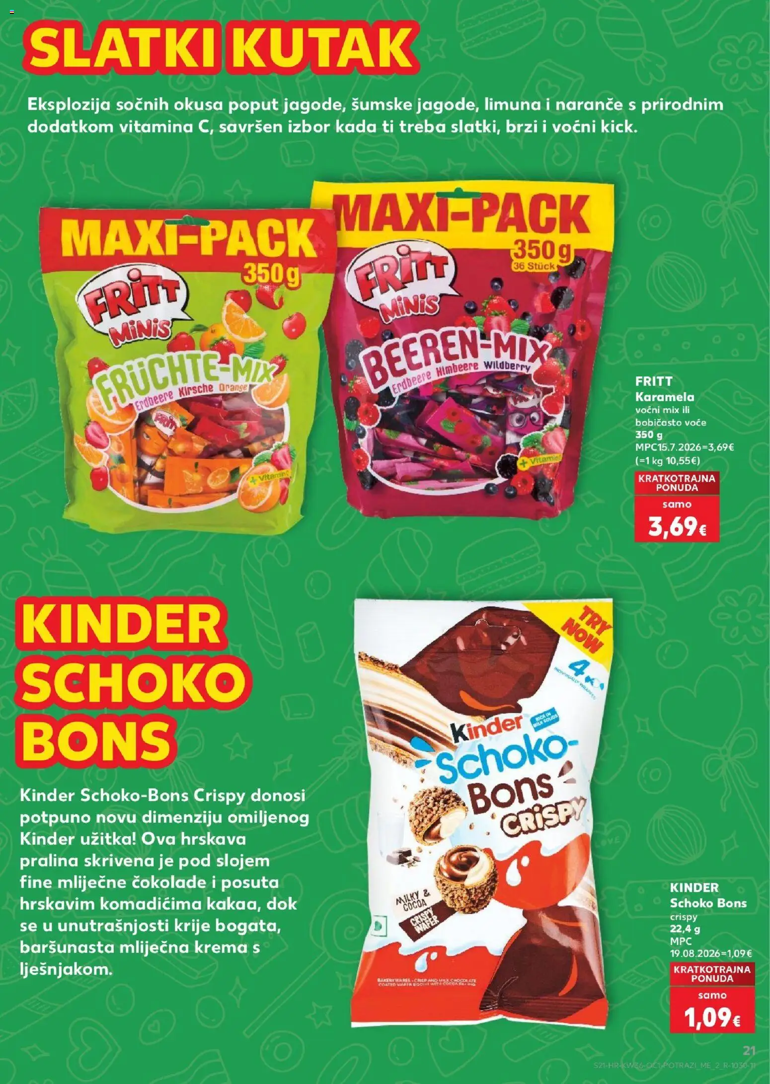 Kaufland katalog | vrijedi od 02.09.2026 | Stranica: 21 | Proizvodi: Naranče, Krema, Voće, Karamela