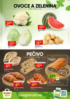 Náhled letáku Hruška leták od 01.07.2026 | Strana: 3 | Produkty: Květák, Zelí, Zelenina, Croissant
