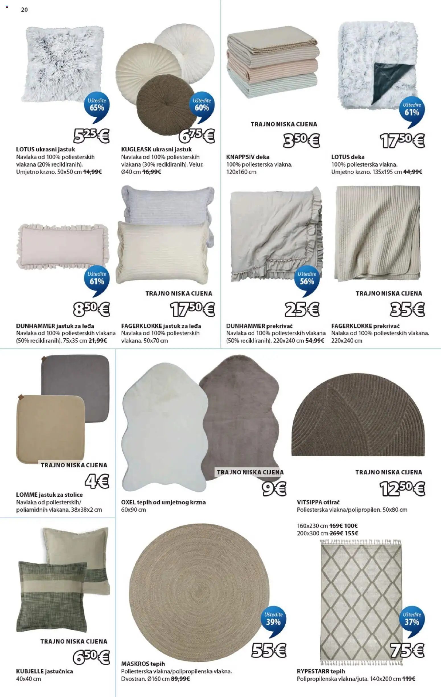 JYSK katalog | vrijedi od 09.09.2026 | Stranica: 20