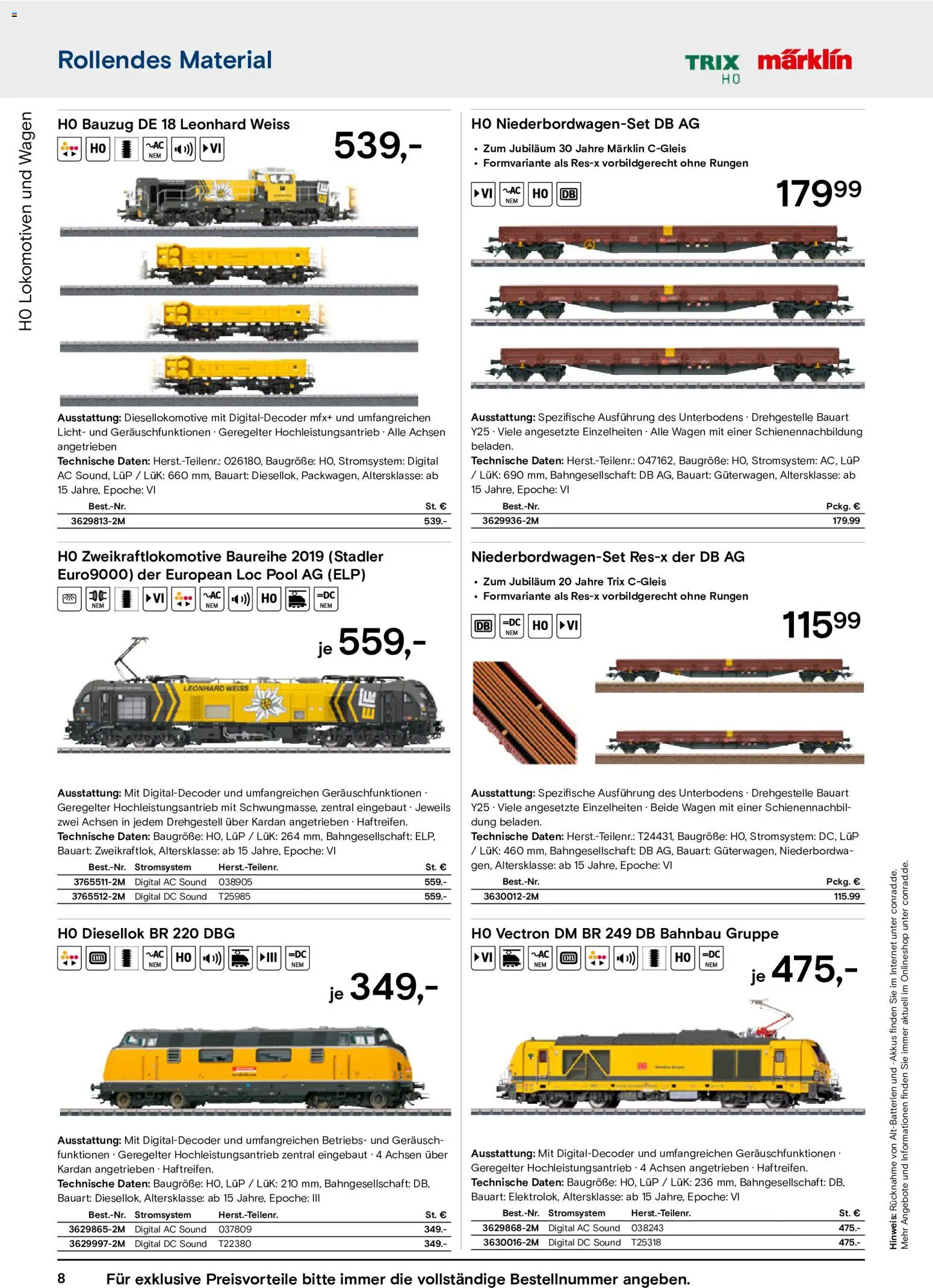 Conrad Modellbahn Katalog – gültig ab 07.09.2026 | Seite: 12