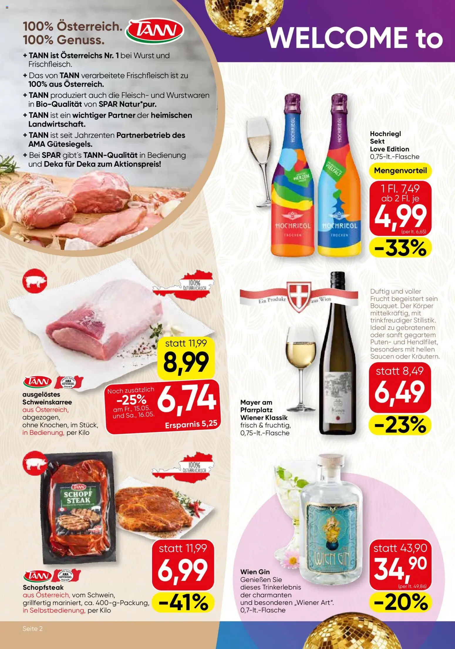 SPAR Gourmet Flugblatt gültig ab 13.05.2026 | Seite: 2
