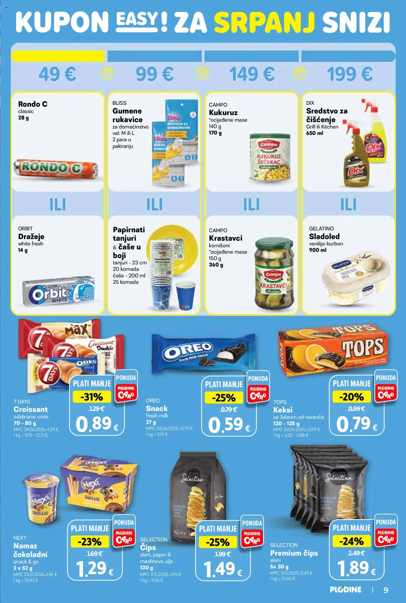 Plodine katalog | vrijedi od 01.07.2026 | Stranica: 9