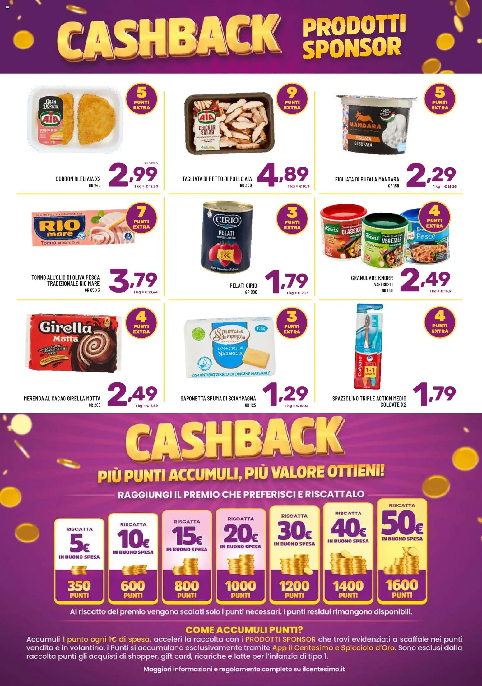 Volantino Il Centesimo del 22/09/2026 | Pagina: 14 | Prodotti: Sapone, Latte, Scaffale, Cacao