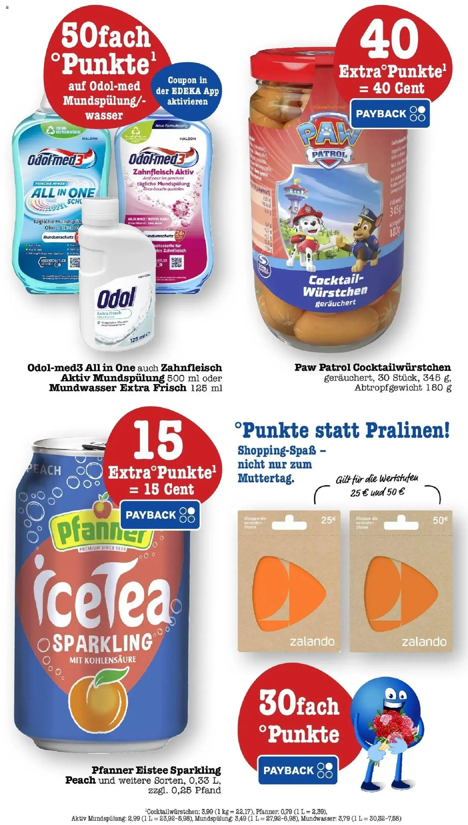 Edeka prospekt Bühlertal	 – gültig ab 03.05.2026 | Seite: 81 | Produkte: Pfanner eistee, Mundwasser, Wasser