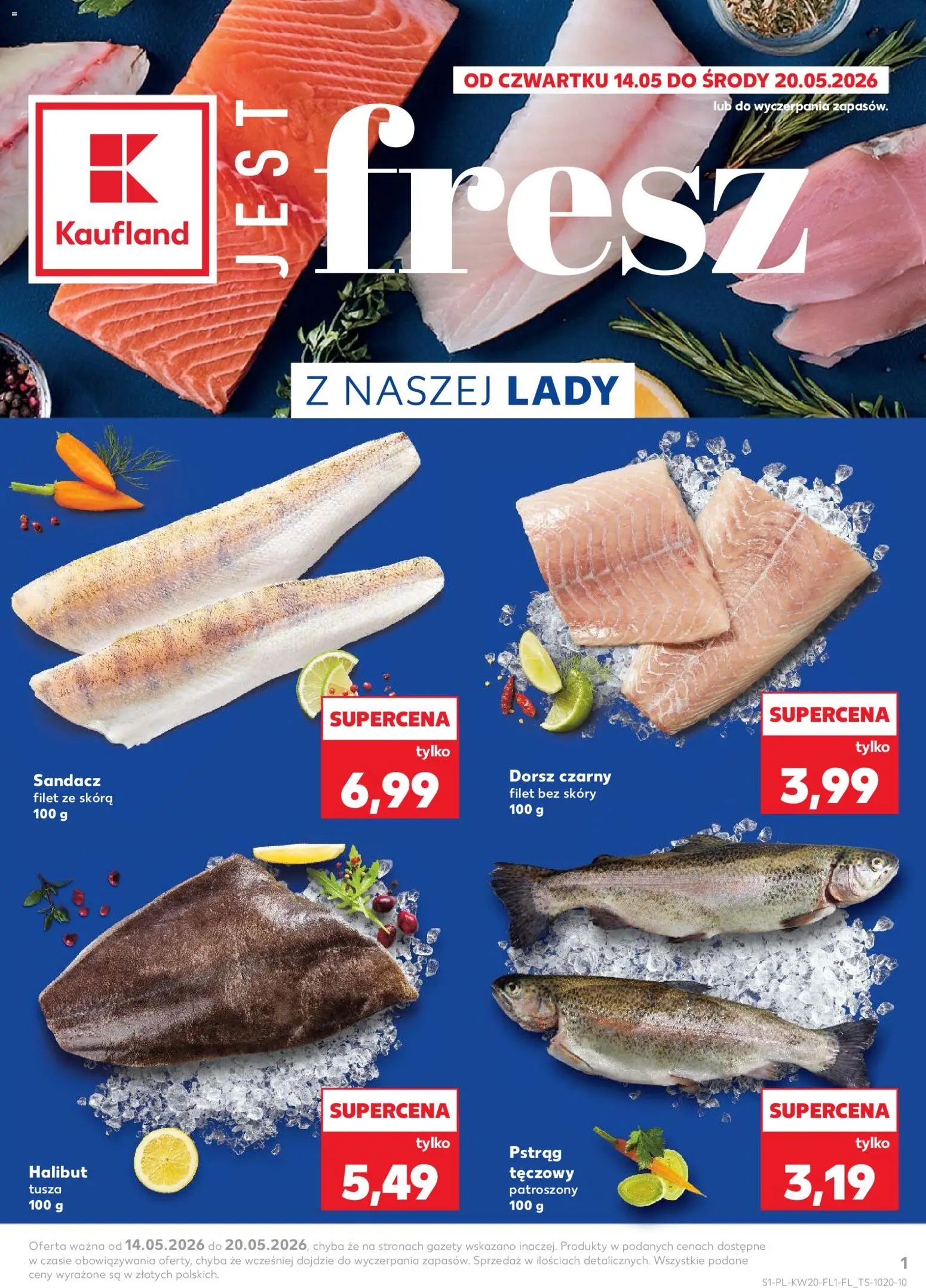 Kaufland Polsko leták - Jest fresz od 14.05.2026 | Strana: 1