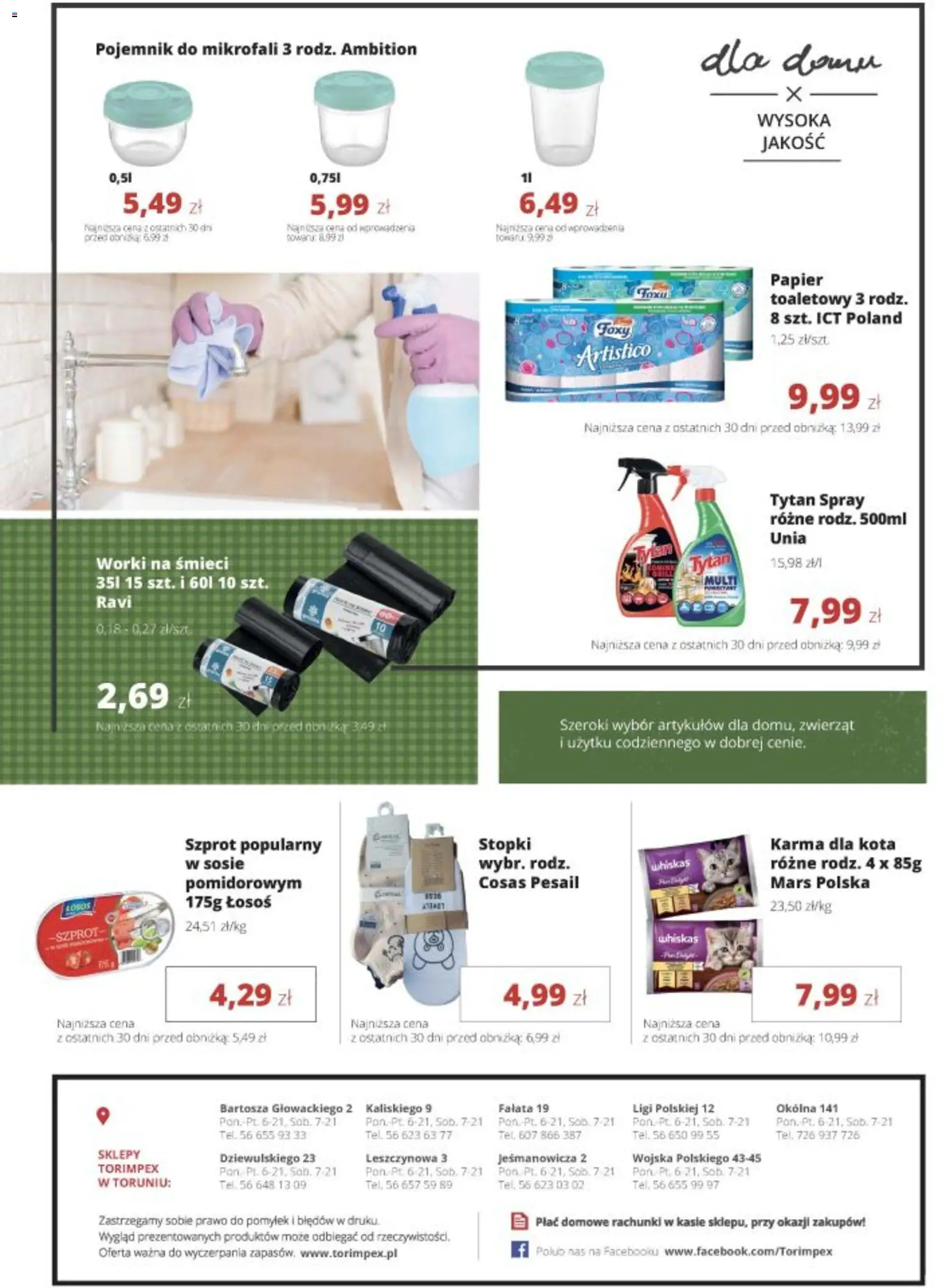 Torimpex gazetka od 01.06.2026 | Strona: 8 | Produkty: Łosoś, Karma dla kota