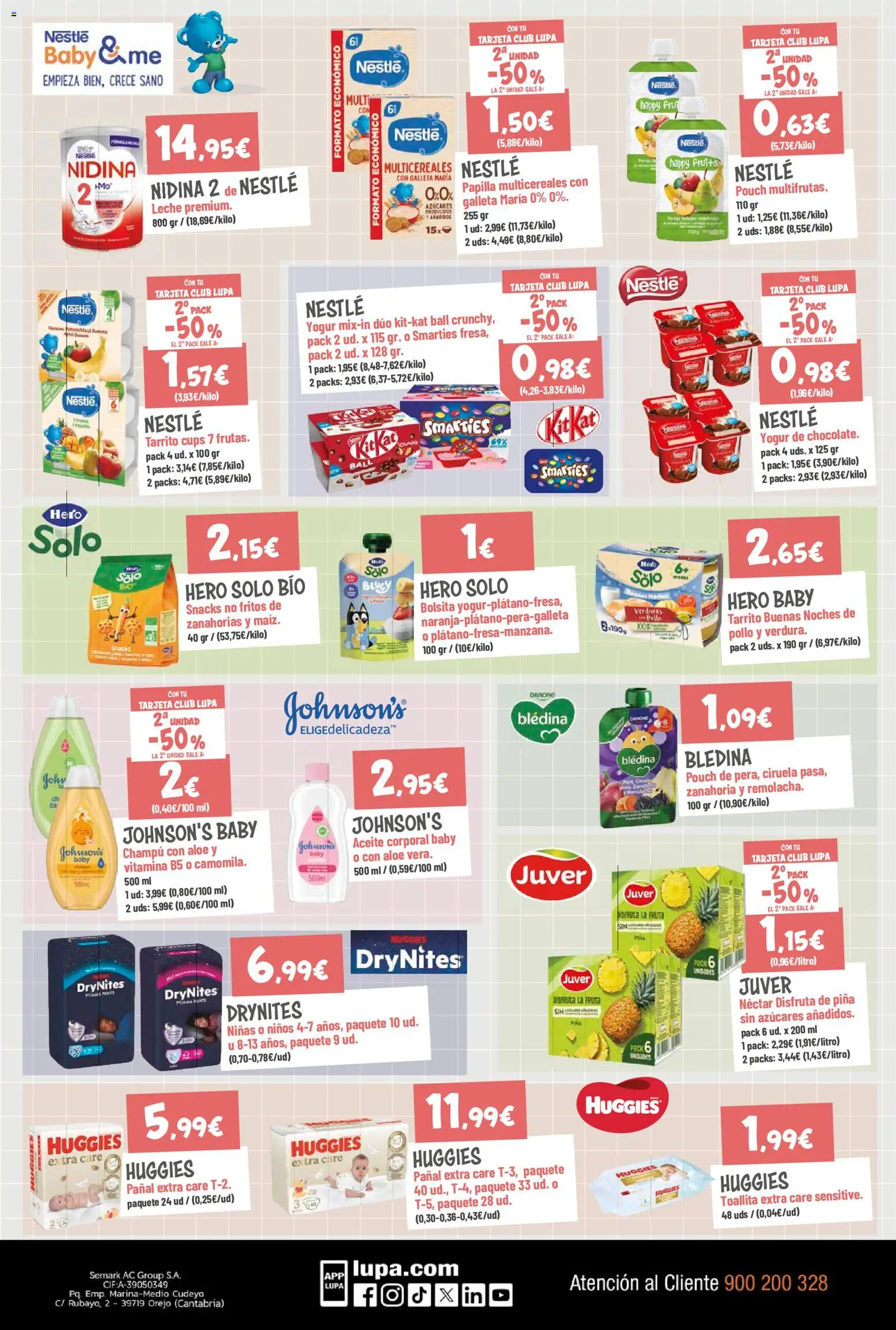 Lupa Supermercados folleto │ válido desde el 03/09/2026 | Página: 16 | Productos: Champú, Snacks, Piña, Néctar