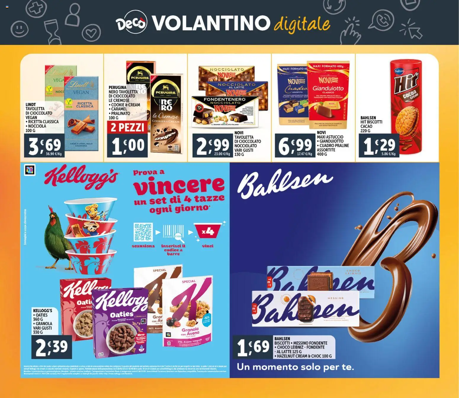 Volantino Decò del 06.03.2026 | Pagina: 25 | Prodotti: Biscotti, Latte, Nocciole, Astuccio