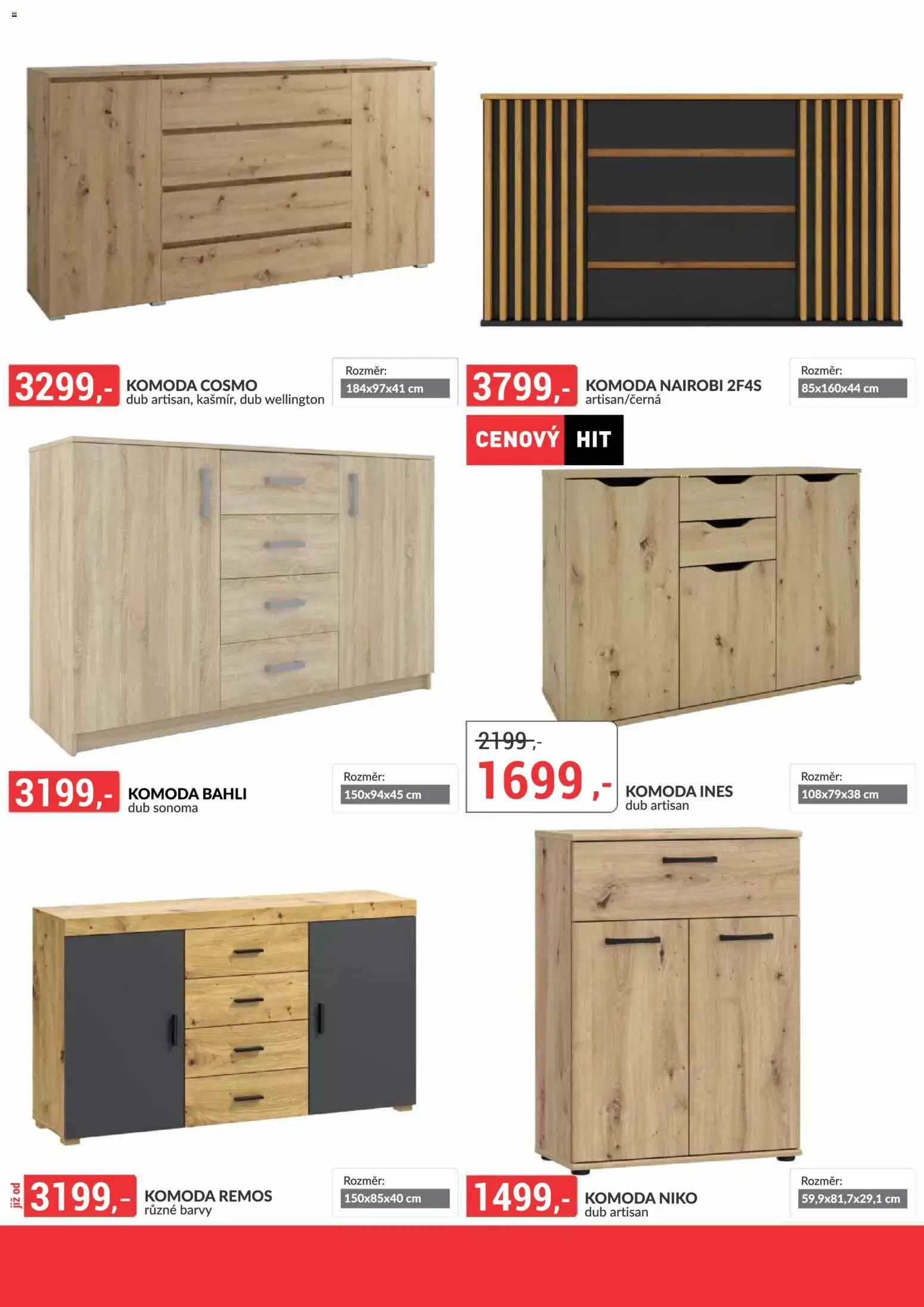 BAUMAX leták - Zaridte si bydlení podle sebe – vybírejte z tisícu produktu! od 01.11.2026 | Strana: 59 | Produkty: Komoda, Barvy