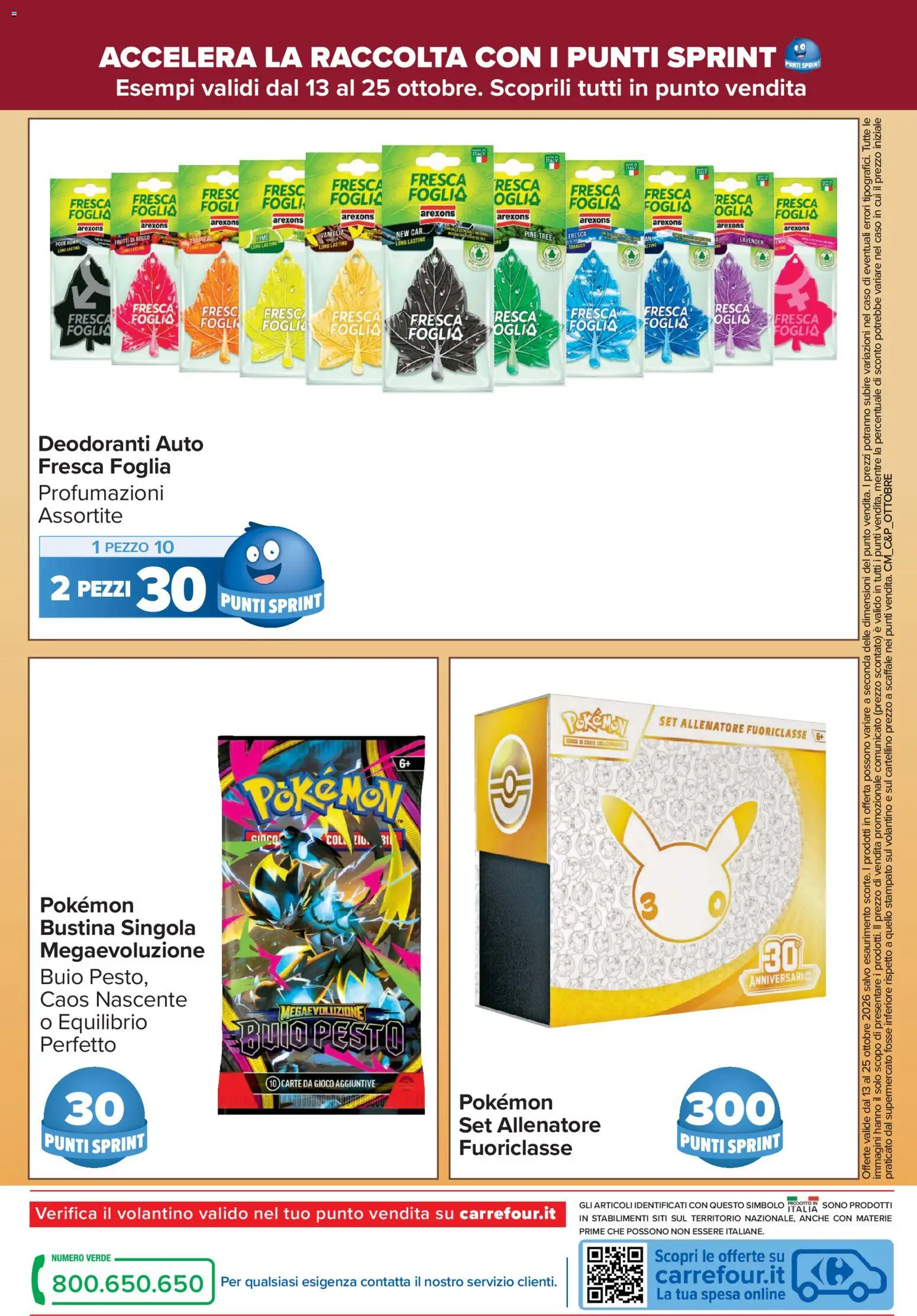 Volantino Carrefour del 13/10/2026 | Pagina: 20 | Prodotti: Vaniglia, Frutti di bosco, Lime, Gioco