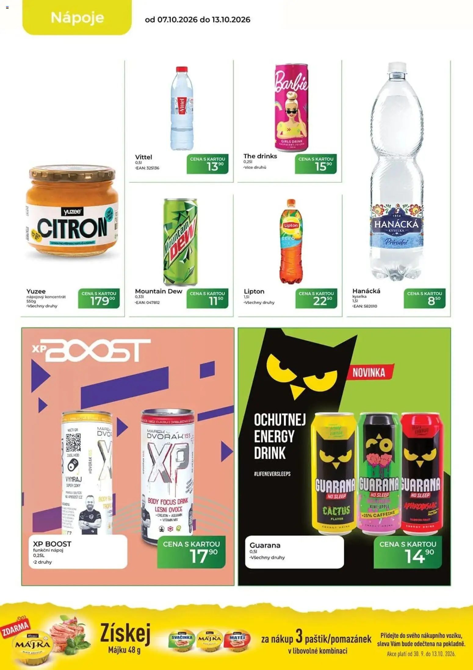 Tamda Foods leták od 07.10.2026 | Strana: 10 | Produkty: Mountain Dew, Citron, Barbie, Body