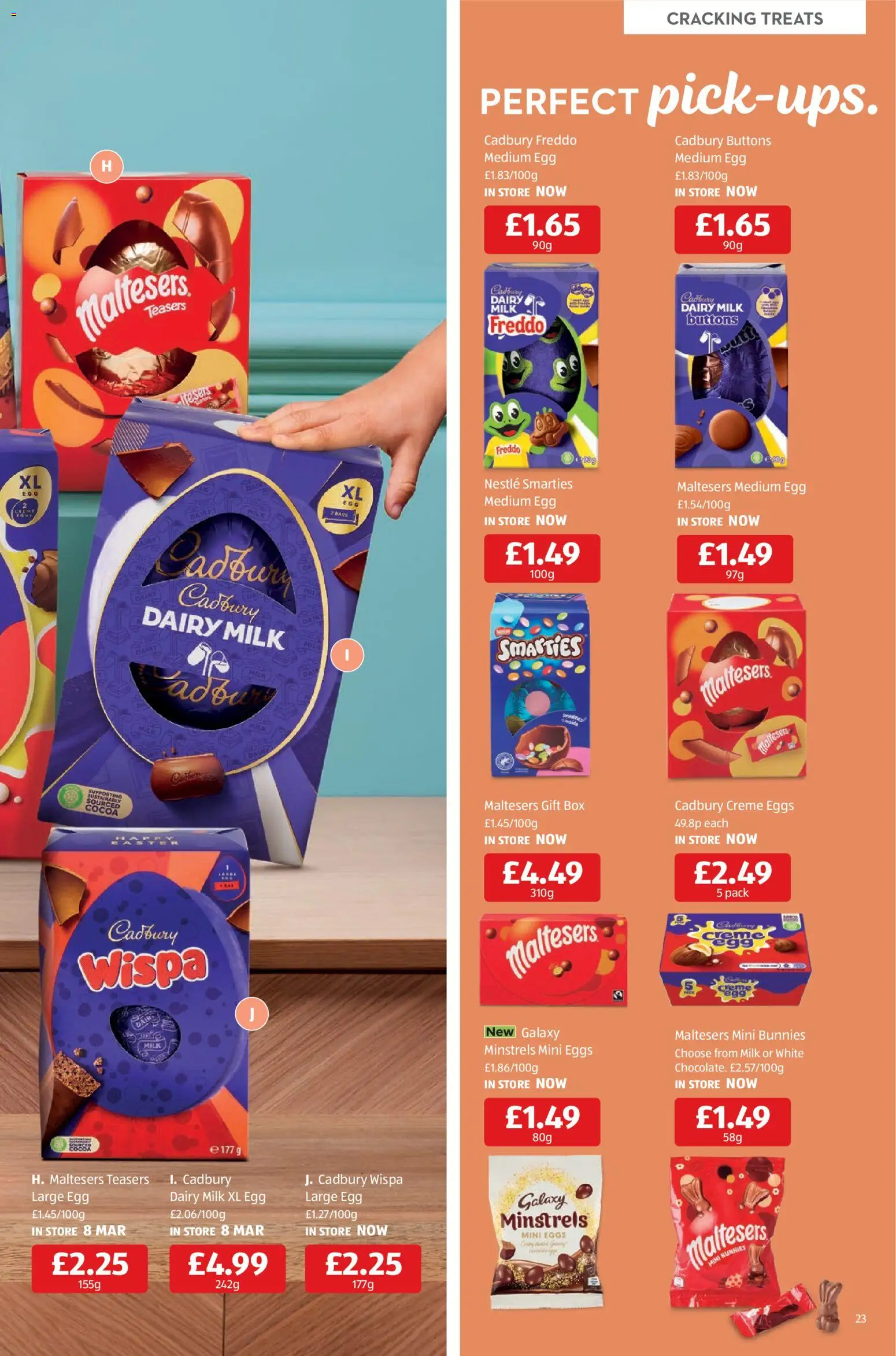 {H1} | Page: 23 | Products: Box, Milk, Eggs, Cocoa