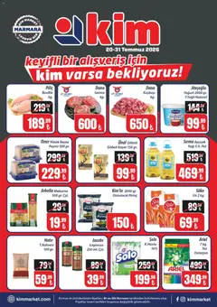 20 Temmuz 2026 tarihinden itibaren geçerli olan Kim Market kataloğu önizlemesi