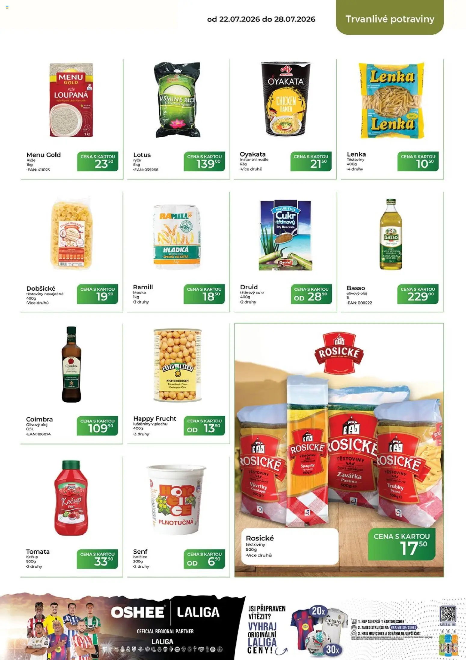Tamda Foods leták od 22.07.2026 | Strana: 39 | Produkty: Penne, Mouka, Potraviny, Lotus