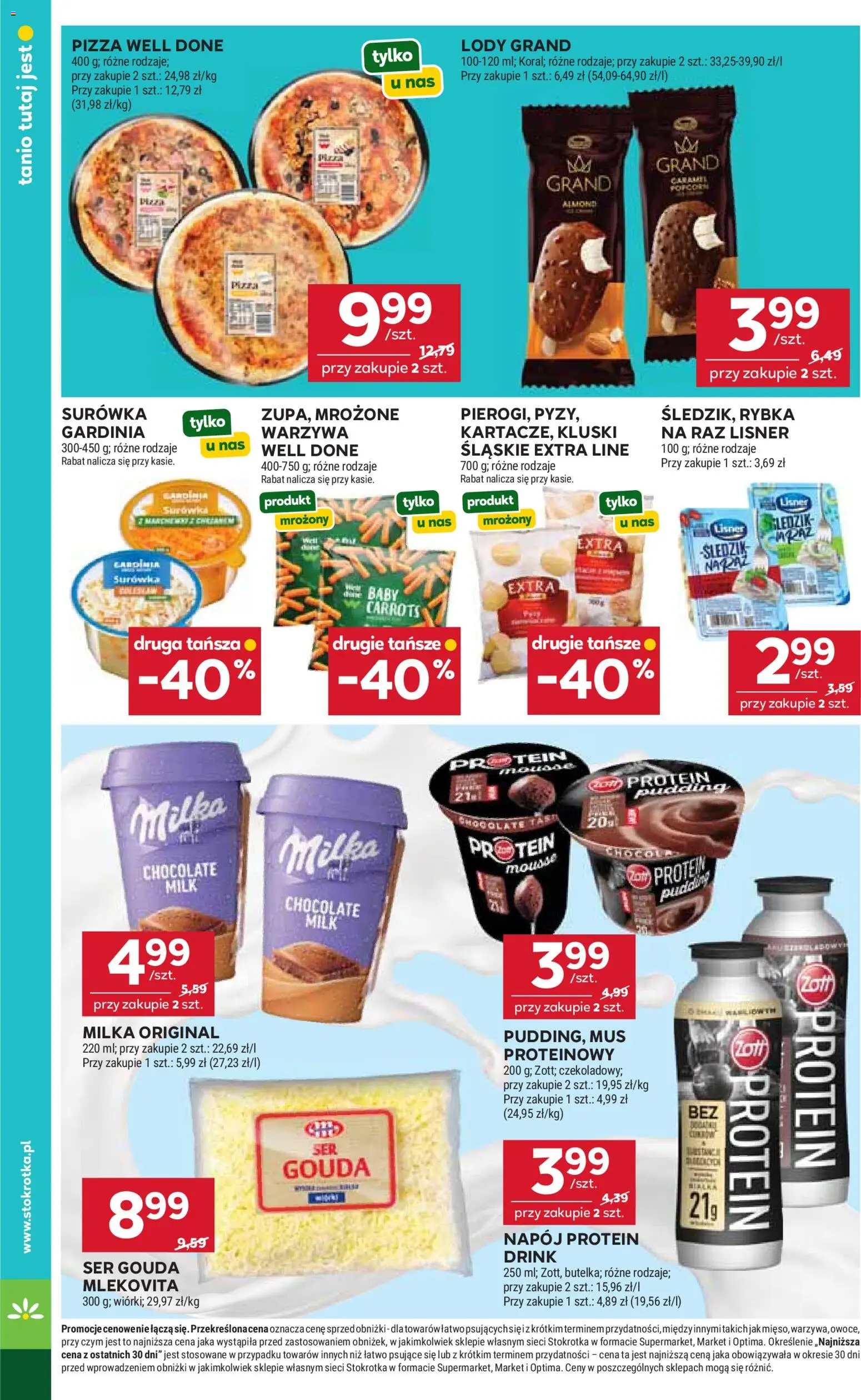 Stokrotka gazetka - Market od 28.05.2026 | Strona: 16 | Produkty: Milka, Lody, Owoce, Ser gouda