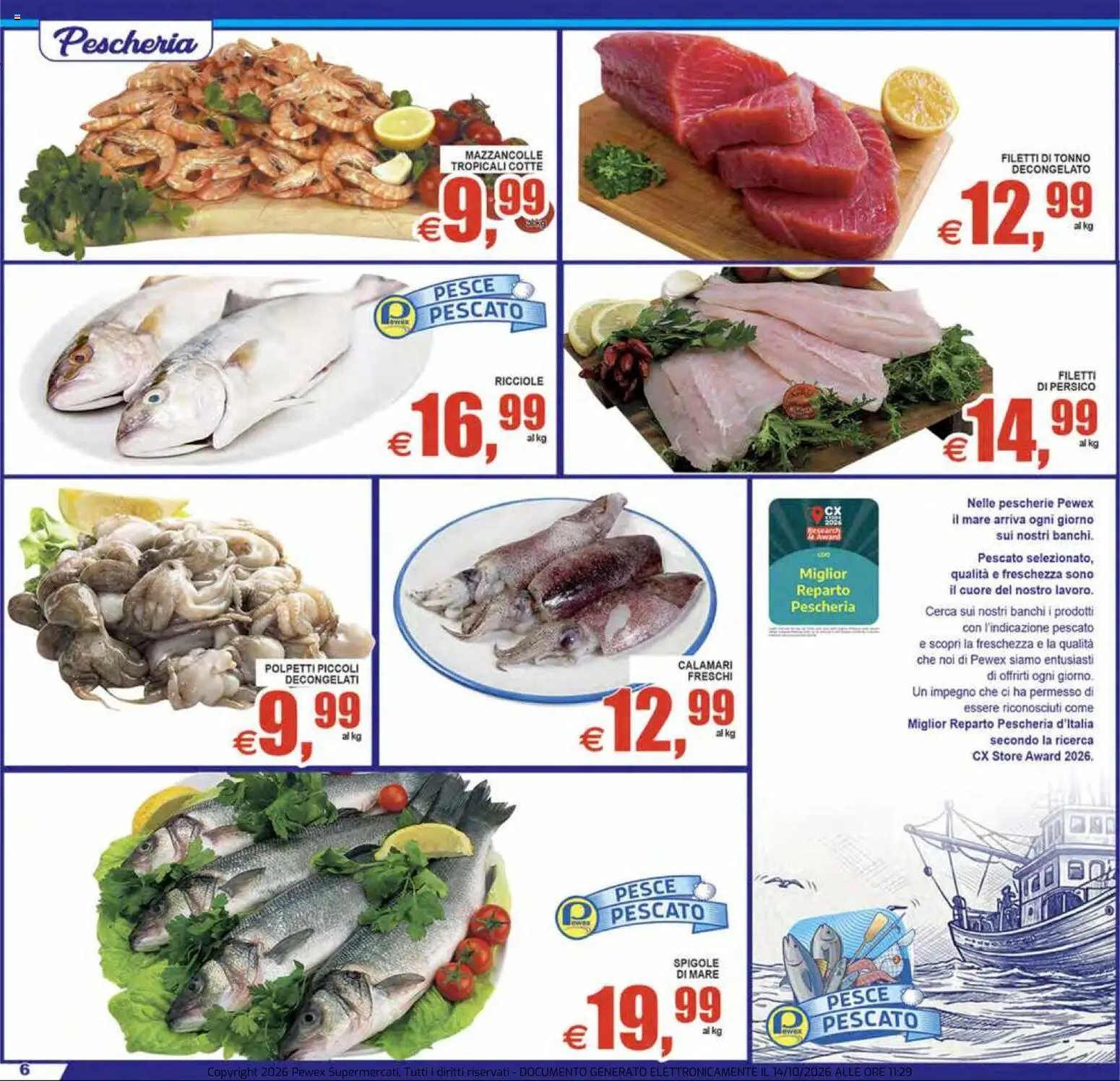 Volantino Pewex del 14/10/2026 | Pagina: 6