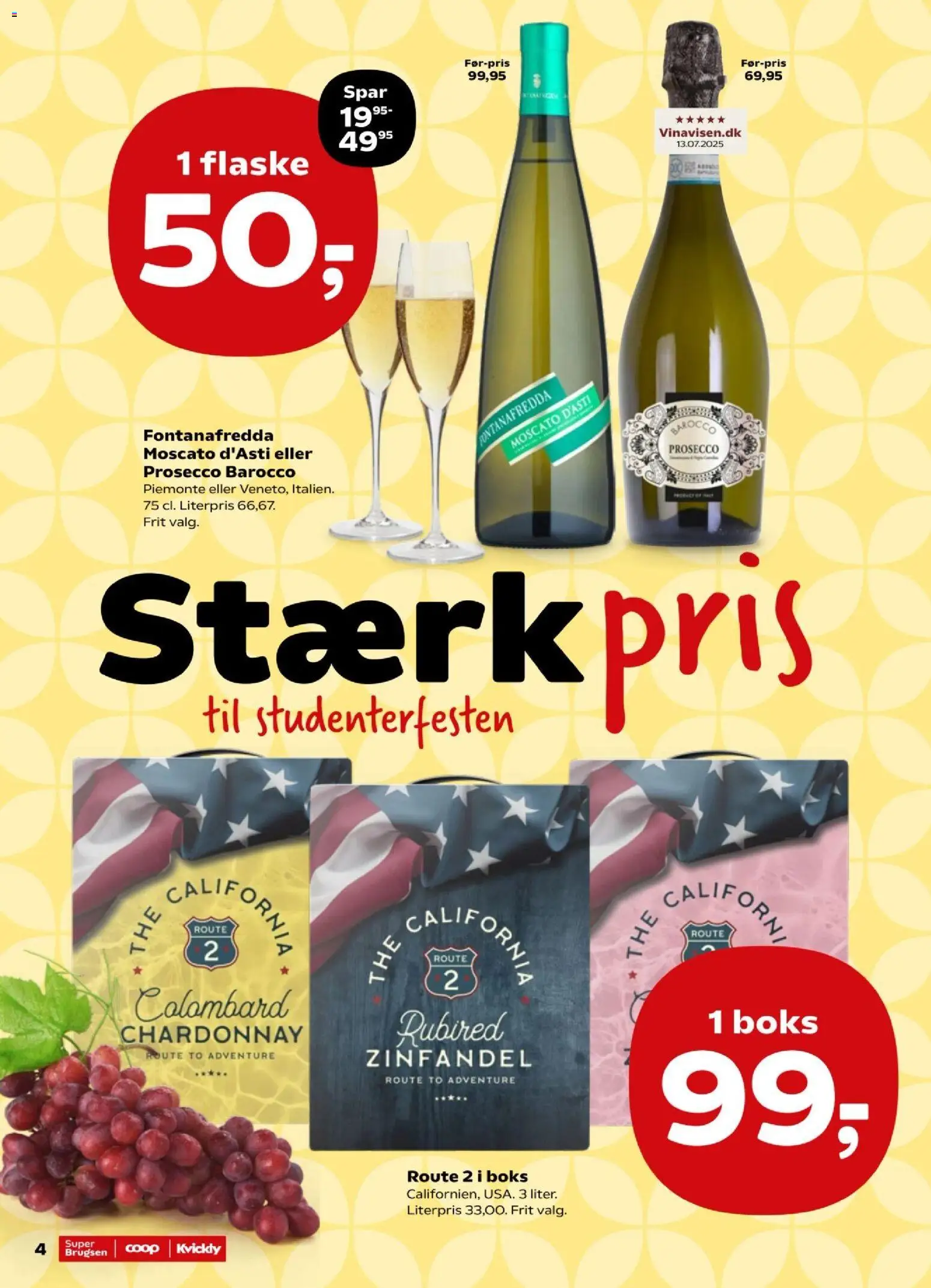 Super Brugsen tilbudsavis – gyldig fra 12.06.2026 | Side: 4 | Produkter: Boks