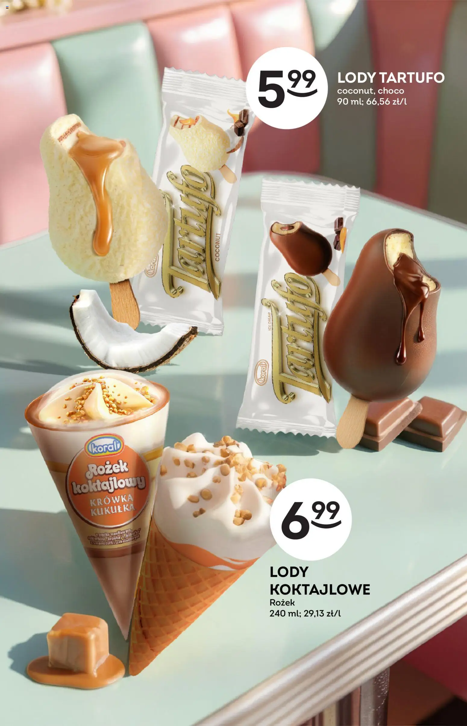 Żabka gazetka - Katalog lodowy od 10.08.2026 | Strona: 17 | Produkty: Krowka, Lody Koktajlowe, Lody