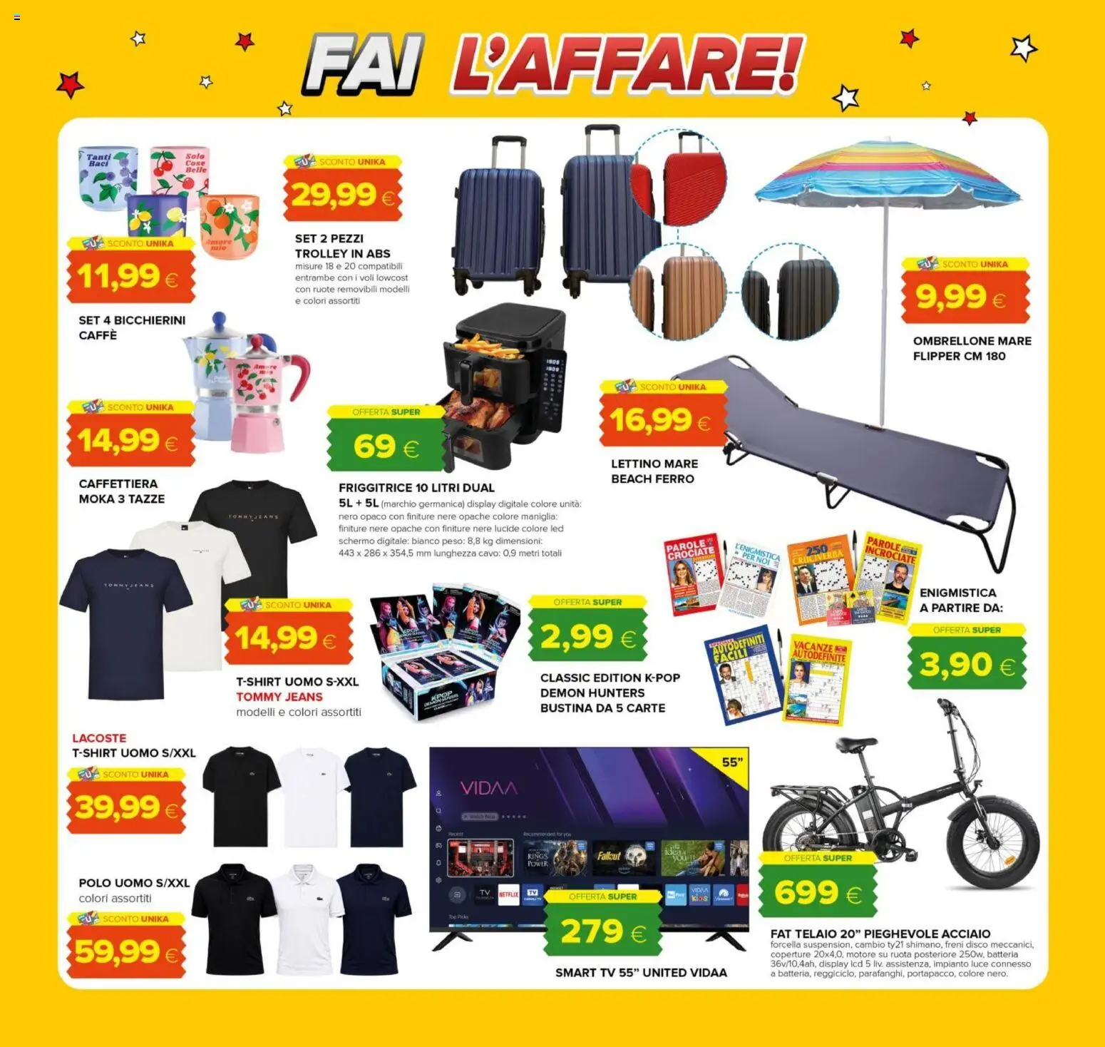 Volantino Oasi del 02/07/2026 | Pagina: 26 | Prodotti: Schermo, Caffè, Polo, Batteria