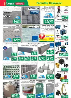 Jager katalog akcije – veljaven od 21.10.2026 | Stran: 7 | Izdelki: Teza, Kos, Barva, Tlakovec
