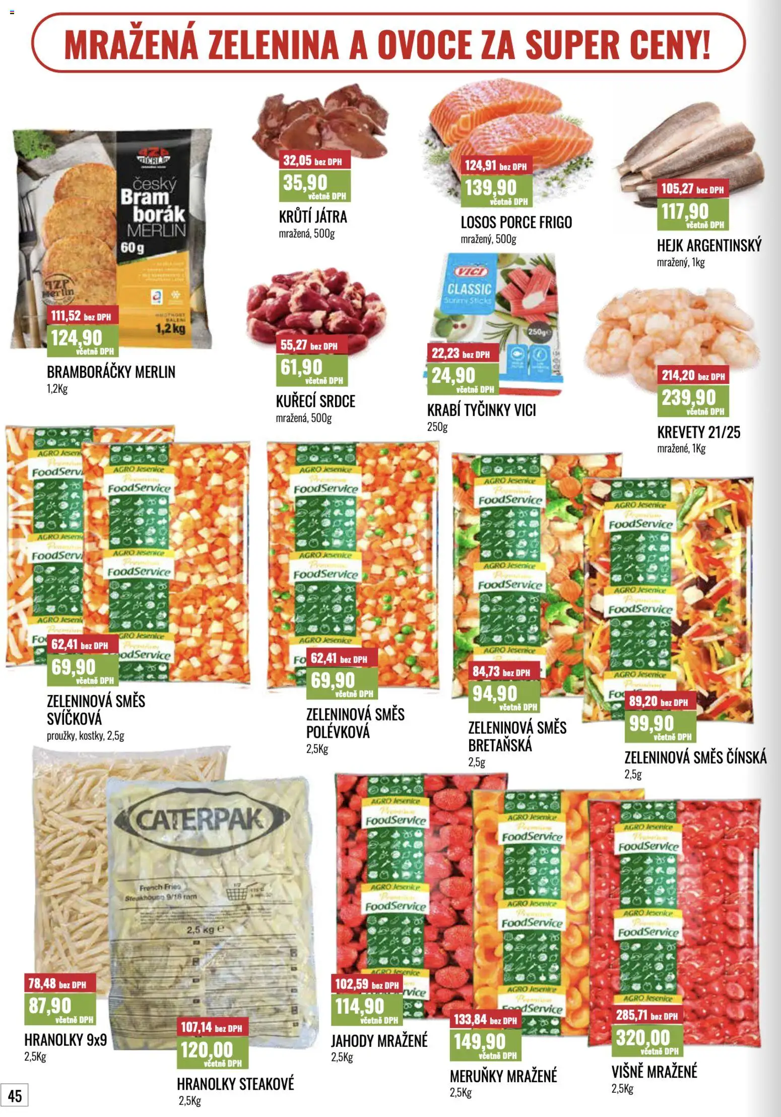 Ratio leták od 01.10.2026 | Strana: 46 | Produkty: Losos, Zelenina, Surimi, Meruňky