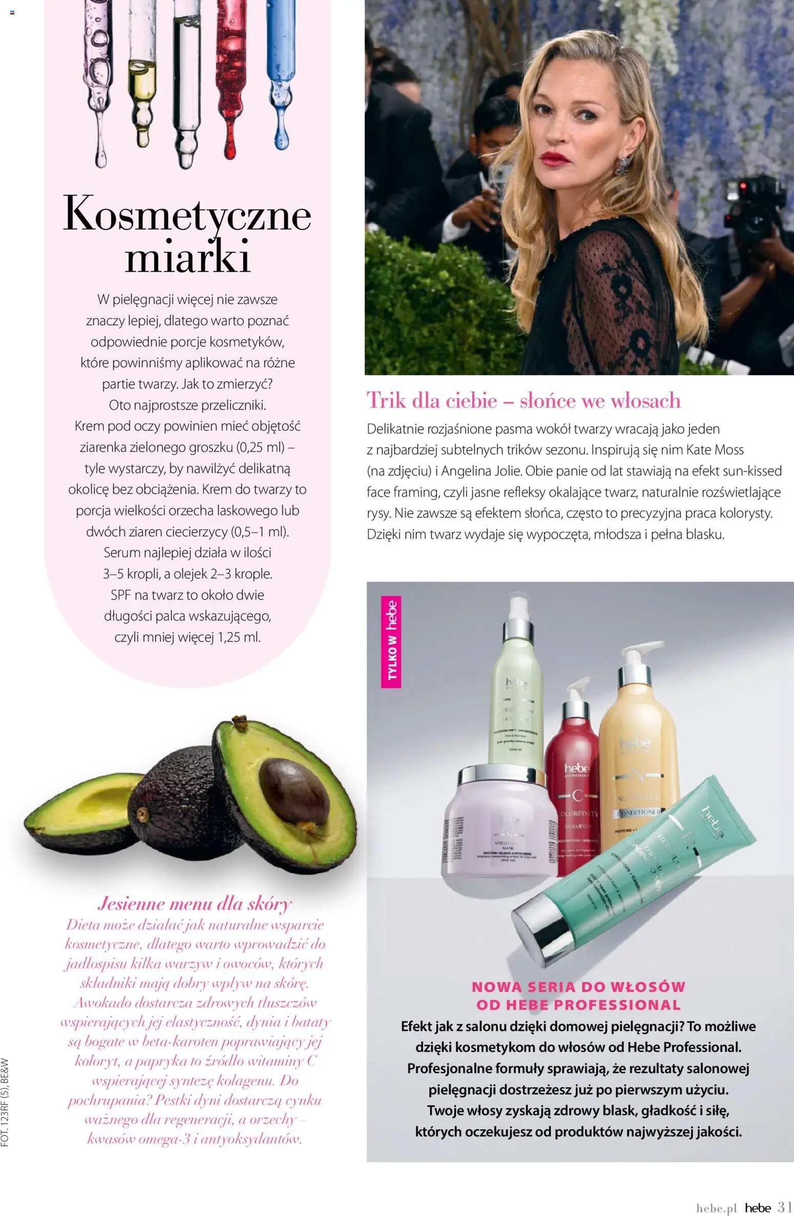 Hebe gazetka - Magazyn od 01.09.2026 | Strona: 31 | Produkty: Papryka, Pestki dyni, Orzechy, Krem