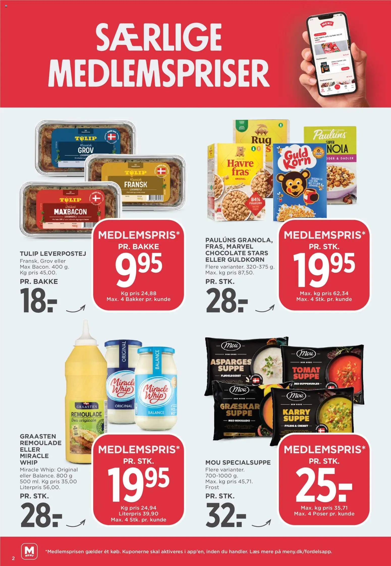 Meny tilbudsavis – gyldig fra 23/10/2026 | Side: 2 | Produkter: Karry, Græskar, Remoulade, Asparges