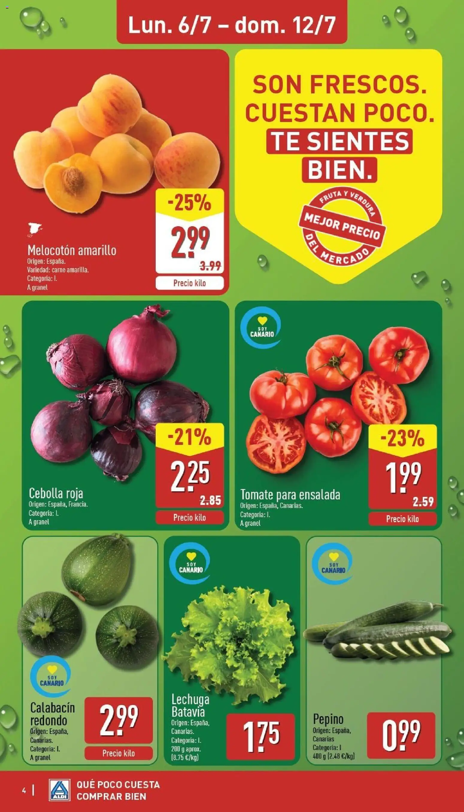 Aldi folleto Canarias │ válido desde el 06/07/2026 | Página: 4
