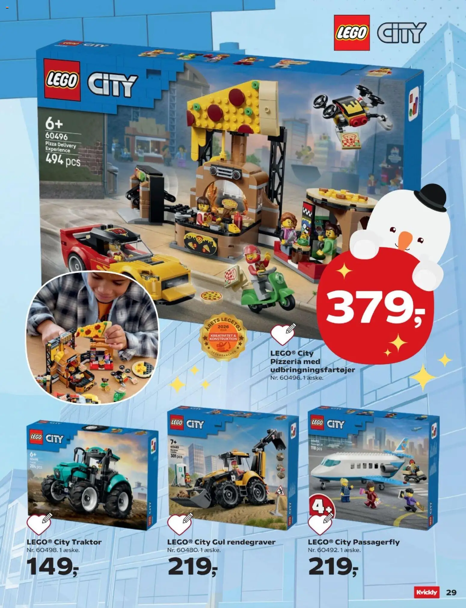 Kvickly tilbudsavis – gyldig fra 09/10/2026 | Side: 29 | Produkter: Pizza