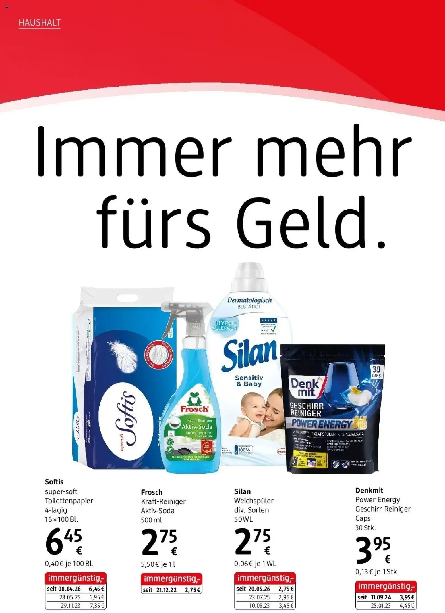 dm drogerie markt Journal Juni 2026 gültig ab 03.06.2026 | Seite: 22 | Produkte: Klarspüler, Weichspüler