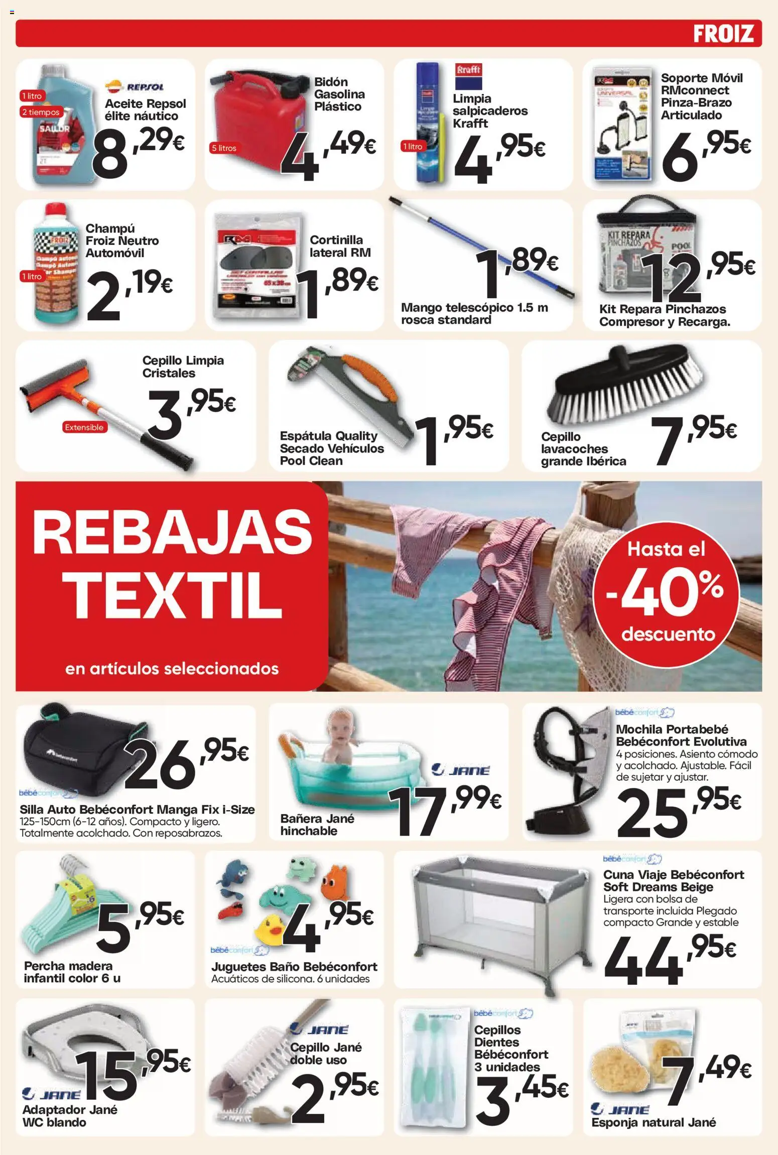 Froiz - Folleto Hiper │ válido desde el 28/07/2026 | Página: 11 | Productos: Champú, Mochila, Adaptador, Ρούτερ
