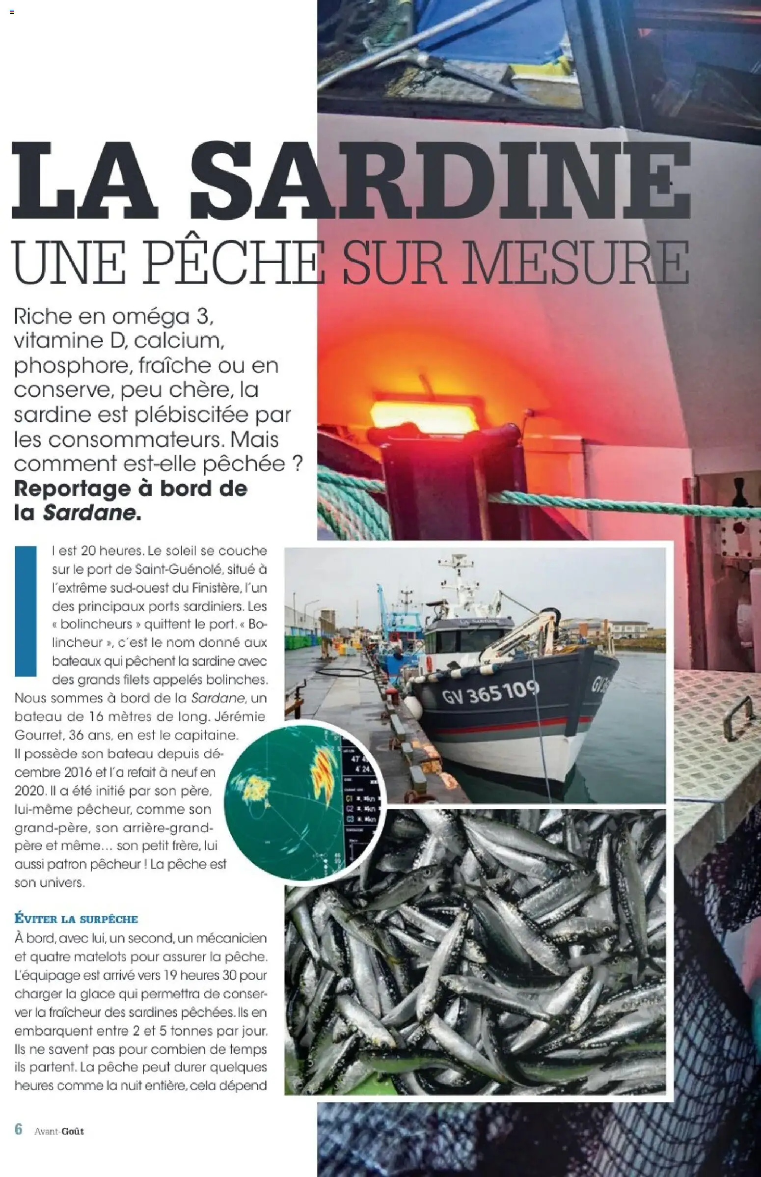 {H1} | Page: 6 | Produits: Glace, Sardine, Mais, Sardines