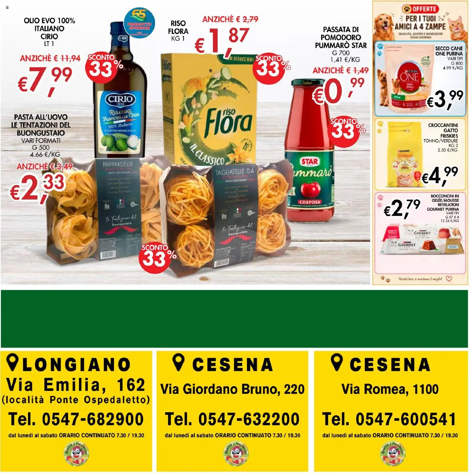 Volantino Coal del 21.05.2026 | Pagina: 28 | Prodotti: Riso, Tagliatelle, Olio, Pasta