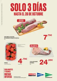 Vista previa El Corte Inglés solo 3 días válido desde el 23/10/2026