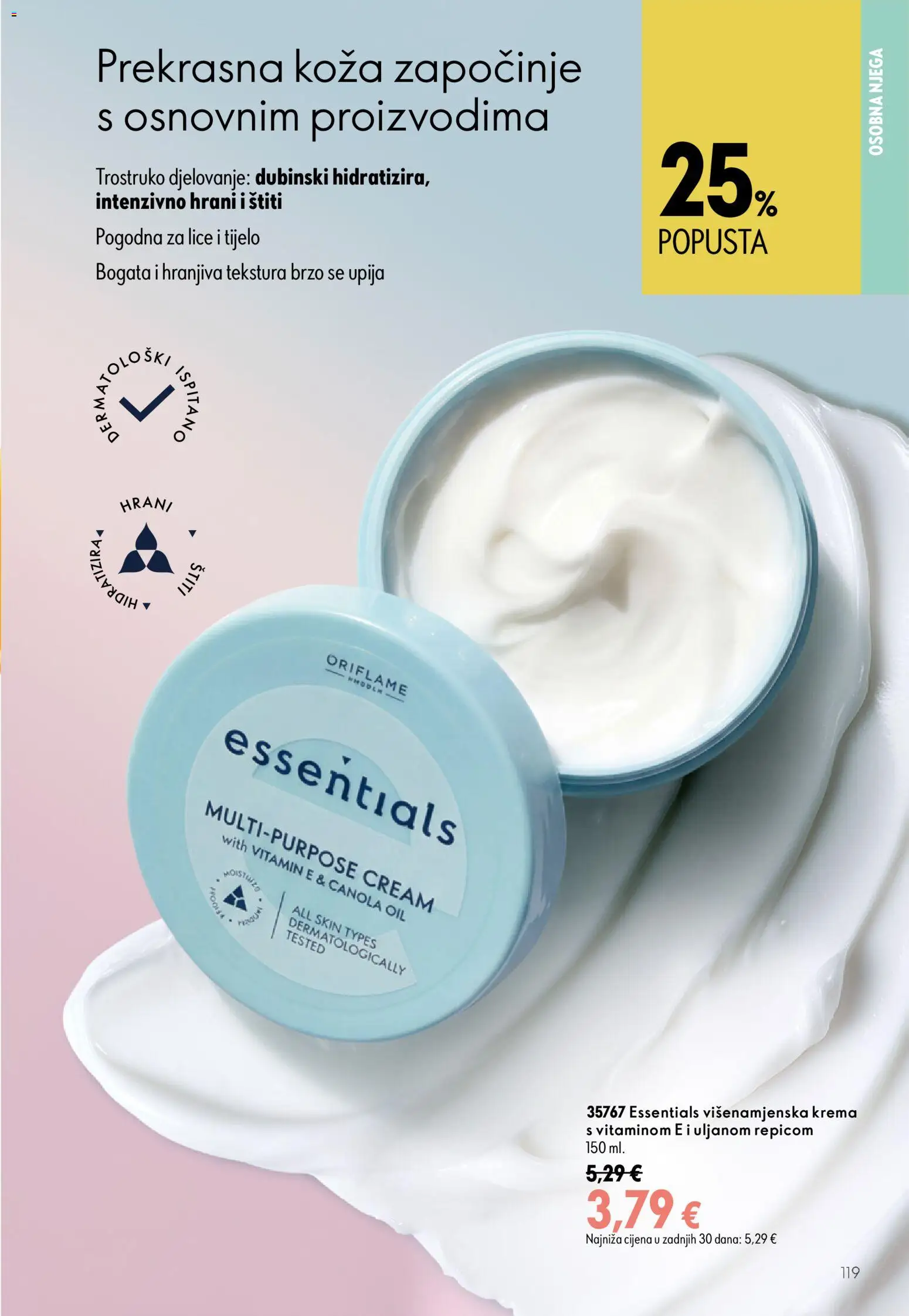 Oriflame katalog | vrijedi od 05.08.2026 | Stranica: 119 | Proizvodi: Krema