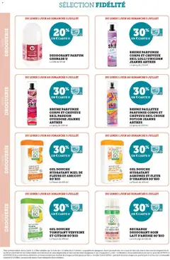 Hyper U - Prévisualisation de Hyper U - Ma sélection Carte U Juin valide à partir de 01/06/2026 | Page: 10 | Produits: Déodorant, Ski, Douche, Huile