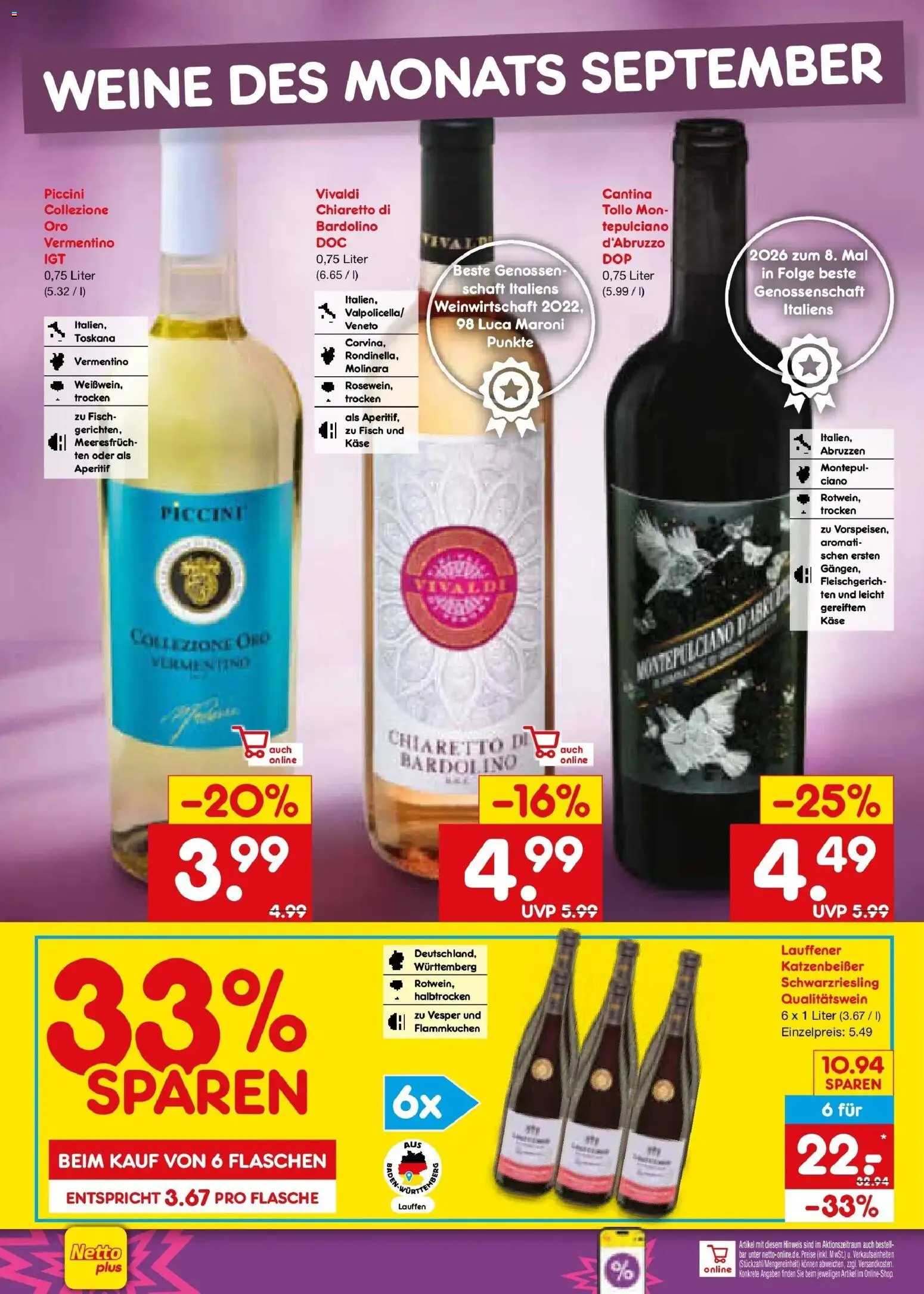 Netto Marken-Discount Prospekt Sindelfingen – gültig ab 07.09.2026 | Seite: 56 | Produkte: Käse, Fisch