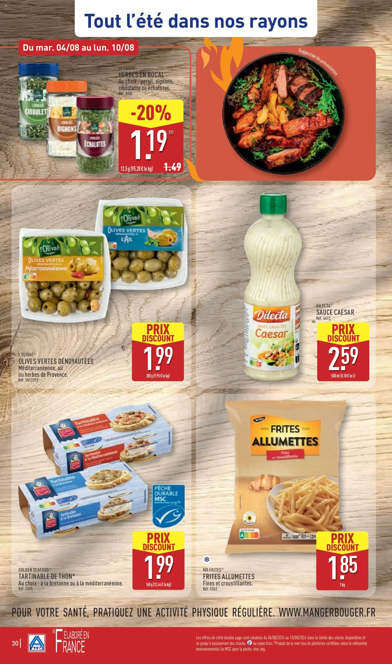 {H1} | Page: 32 | Produits: Ail, Herbes de provence, Dressing, Oignons
