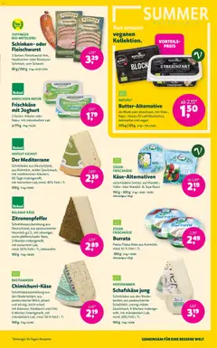 Denns BioMarkt Angebote ab 15.07.2026 gültig | Seite: 7 | Produkte: Käse, Wurst, Knoblauch, Schafskase