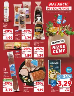 Kaufland SK akciós újság - amely érvényes a következő dátumtól: 21.05.2026 | Oldal: 29 | Termékek: Rama